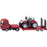 SIKU SUPER camion MAN con trattore Steyr, Veicolo modello Camion, 3 anno/i, Metallo, Plastica, Rosso, Bianco, Nero