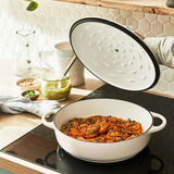 Tefal Padella da portata LOV in ghisa Ø 28cm beige