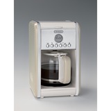 Ariete 1342 Macchina per Caffè Americano - 12 tazze - Caraffa in vetro temperato - Programmazione fino a 24 ore - Autospegnimento - 2000 Watt - Beige, Macchina fa filtro crema, Macchina da caffè con filtro, Caffè macinato, 1100 W, Beige