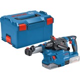 Bosch Martello perforatore a batteria GBH 18V-22 Professional solo, 18 volt, con GDE 18V-12, Trapano a percussione blu/Nero