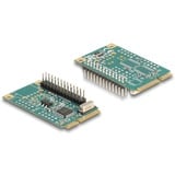 DeLOCK Delock Mini PCIe I/O PCIe full size 1 x parallelo, Scheda di interfaccia 