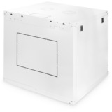 Digitus Alloggiamento a parete Serie Dynamic Basic - 600 x 600 mm (L x P), IT armadio grigio chiaro, Da parete, 9U, 60 kg, Lucchetti, Grigio
