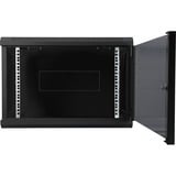 Digitus DN1912UECN rack 12U Da parete Nero, IT armadio Nero, Da parete, 12U, Lucchetti, Nero