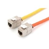Digitus DN-93615-24 modulo Keystone, Modulo di Keystone argento/Bianco, Argento, Nichel, Zinco, -20 - 70 °C, 14 mm, 34 mm