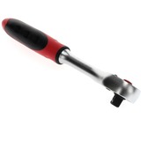 GEDORE Cricchetto reversibile 2K rosso 1/4", Pistola rosso/Nero