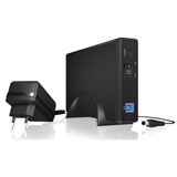 ICY BOX IB-377U3 Custodia per Disco Rigido (HDD) Nero 3.5", Disk enclosure Nero, Custodia per Disco Rigido (HDD), 3.5", SATA, Seriale ATA II, Serial ATA III, 5 Gbit/s, Hot-swap, Nero