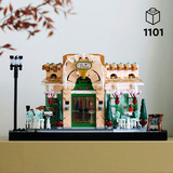 LEGO ICONS 10362 Café Francese - Kit Modellismo Fai da Te per Adulti da Collezione, Idea Regalo Creativa per Donna o Uomo, Giochi di costruzione Idea Regalo Creativa per Donna o Uomo, Set da costruzione, 18 anno/i, Plastica, 1101 pz, 1,16 kg