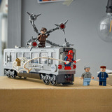LEGO ǀ Marvel 76321 Spider-Man Contro Doc Ock: Duello sul Treno, Giocattolo con 4 Minifigure da Collezione, Idea Regalo 9+, Giochi di costruzione Giocattolo con 4 Minifigure da Collezione, Idea Regalo 9+, Set da costruzione, 9 anno/i, Plastica, 393 pz, 525 g