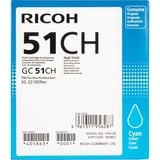 Ricoh 405863 cartuccia d'inchiostro 1 pz Originale Resa elevata (XL) Ciano Resa elevata (XL), Ciano, 1 pz, 2500 pagine, Confezione singola