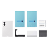Samsung Custodia Magnetica in Silicone, Custodia per telefono crema