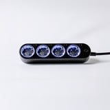 Shelly Multipresa Power Strip 4 Gen4, Ciabatta Nero