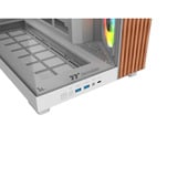 Thermaltake View 380 XL WS ARGB, Chassis Tower bianco/legno