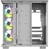 Thermaltake View 380 XL WS ARGB, Chassis Tower bianco/legno