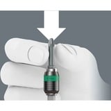 Wera 889/4/1 K Rapidaptor Universalhalter, 1/4", Adattatore chiave combinata  Nero/Verde