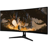 Arozzi Nova 34T2K165, Monitor di gioco Nero
