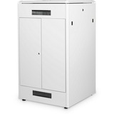 Digitus Armadio di rete Serie Unique - 800 x 800 mm (L x P), IT armadio grigio chiaro, Rack indipendenti, 26U, 800 kg, Lucchetti, Grigio