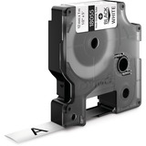 Dymo Rhino etichette industriali tubolari termoretraibili | 12 mm x 1,5 m | nero su bianco, Nastri termorestringenti  5 m | nero su bianco, D1, Belgio, 1,5 m, 1 pz, 34 mm, 85 mm