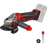 EINHELL Smerigliatrice angolare a batteria Power X-Change TE-AG 18/115-2 Li - Solo, 18 Volt rosso/Nero