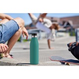 Emsa Bludrop Color N31110 Uso quotidiano 700 ml Acciaio inox Verde, Thermos Petrolio, Uso quotidiano, 700 ml, Acciaio inox, Verde, 12 h, 6 h