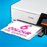 Epson EcoTank ET-8500 stampante fotografica multifunzione a serbatoio, Stampante multifunzione grigio/Nero, Ad inchiostro, Stampa a colori, 5760 x 1440 DPI, A4, Stampa diretta, Bianco