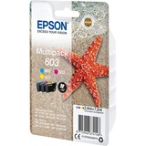 Epson Multipack 3-colours 603 Ink, Inchiostro Resa standard, Ciano, Magenta, Giallo, 2,4 ml, 1 pz, 130 pagine, Confezione multipla