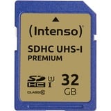 Intenso 32GB SDHC UHS-I Classe 10, Scheda di memoria 32 GB, SDHC, Classe 10, UHS-I, 90 MB/s, Class 1 (U1)