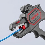 KNIPEX KP-1262180 Pinze crimpatrici, Pinza stripper Nero/Rosso, 151 g