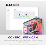 NZXT F360 RGB, Ventola bianco