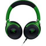 Razer Kraken V4 X - Minecraft Edition, Cuffia da gioco Nero/Verde
