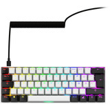 Sharkoon SKILLER SGK50 S4 Gen2, Tastiera da gioco bianco