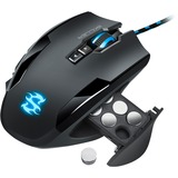 Sharkoon Skiller SGM1 mouse Mano destra USB tipo A Ottico 10800 DPI, Mouse da gioco Nero, Mano destra, Ottico, USB tipo A, 10800 DPI, 8000 fps, Nero