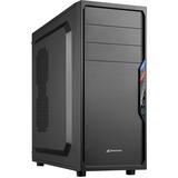 Sharkoon VS4-V Midi Tower Nero, Chassis Tower Nero, Midi Tower, PC, Nero, ATX, micro ATX, Mini-ITX, 16 cm, 38,5 cm