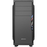 Sharkoon VS4-V Midi Tower Nero, Chassis Tower Nero, Midi Tower, PC, Nero, ATX, micro ATX, Mini-ITX, 16 cm, 38,5 cm