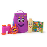 Spin Master Dora l'Esploratrice, Zainetto con Accessori per l'Esplorazione‚ Mappa, Binocolo e Bussola Giocattolo, Giocattoli per Bambine e Bambini, 3+ Anni, Gioco di ruolo Dora l'Esploratrice, Zainetto con Accessori per l'Esplorazione‚ Mappa, Binocolo e Bussola Giocattolo, Giocattoli per Bambine e Bambini, 3+ Anni, Azione/Avventura, 3 anno/i, Multicolore