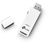 TP-Link Adattatore USB Wireless N, Adattatore Wi-Fi bianco, Wireless, USB, WLAN, Wi-Fi 4 (802.11n), 300 Mbit/s, Nero, Bianco, Vendita al dettaglio