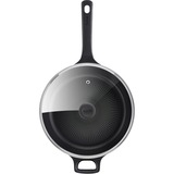 Tefal G61237 Rotondo Nero, Padella Nero, Rotondo, Nero, Alluminio, Titanio, Bachelite, 5 persona(e)