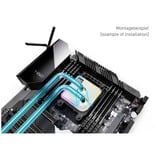 Alphacool Core 1 Aurora Argento, raffreddamento CPU  argento