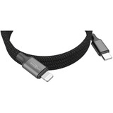 Ansmann Cavo di ricarica magnetico USB Tipo-C a Lightning Nero
