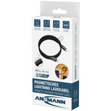 Ansmann Cavo di ricarica magnetico USB Tipo-C a Lightning Nero