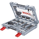 Bosch Premium X-Line Set di punte per trapano 24 pz, Trapano & Set di bit verde, Trapano, Set di punte per trapano, Cemento, Metallo, Legno, 3 - 10 mm, 2 - 6 mm, Grigio, Acciaio inox