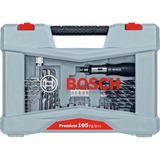 Bosch Premium X-Line Set di punte per trapano 24 pz, Trapano & Set di bit verde, Trapano, Set di punte per trapano, Cemento, Metallo, Legno, 3 - 10 mm, 2 - 6 mm, Grigio, Acciaio inox