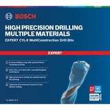 Bosch Punta MultiConstruction CYL-9 EXPERT, Ø 5mm, 10 pezzi, Trapano 