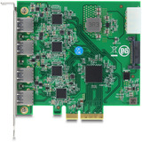 DeLOCK Scheda PCI-E x4 a 4 x USB-A 5 Gbps Doppio Canale, Scheda di interfaccia 