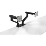 Dell Braccio per doppio monitor - MDA20, Base per monitor Nero, 10 kg, 48,3 cm (19"), 68,6 cm (27"), Regolazione altezza, Nero