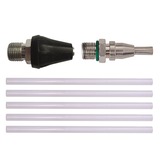 EINHELL Pistola per colla a caldo a batteria Power X-Change TE-CG 18 Li - Solo, 18 Volt, Pistole colla a caldo rosso/Nero