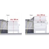 High Peak Tendalino per camper Riva 2.0 grigio/Limone verde