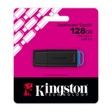 Kingston DataTraveler Exodia 128 GB, Chiavetta USB Nero/Blu