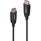 Lindy Cavo ibrido in fibra ottica HDMI 2.1 8K60 Nero