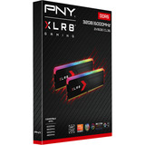 PNY DIMM 32 GB DDR5-6000 (2x 16 GB) Kit duale, Memoria Nero