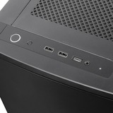 SilverStone SETA Q1 Midi Tower Blu, Chassis Tower Nero, Midi Tower, PC, Blu, EEB, ATX, EATX, micro ATX, Mini-ITX, SSI CEB, Plastica, Acciaio, 18,2 cm